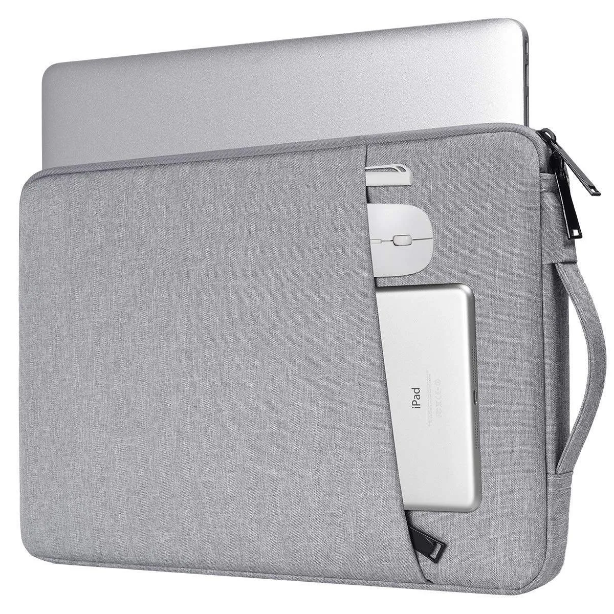 Sac Ordinateur 14-15,4" Toile Étanche Grey