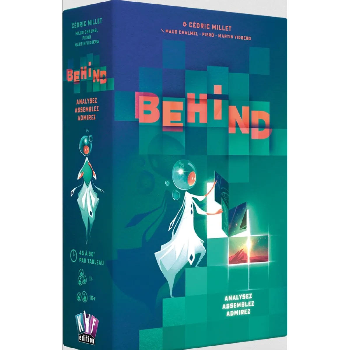 Casse-Tête Asmodee Behind – Jeu Coopératif d'Observation et Déduction - vue 3