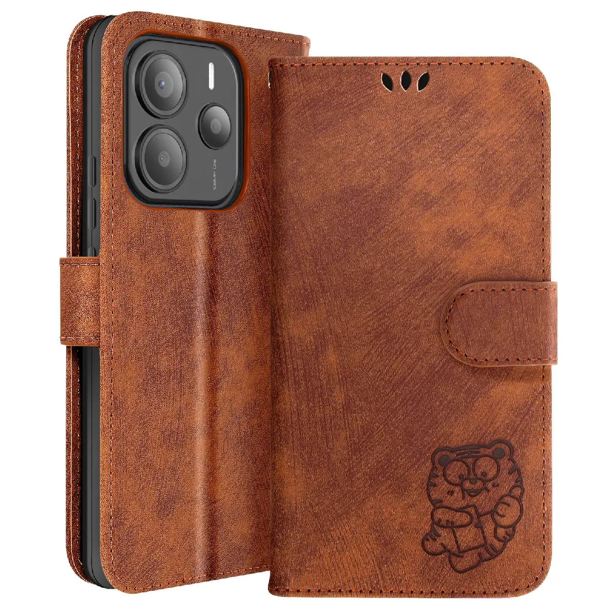 Avizar Marron Étui Xiaomi Redmi Note 14 5G