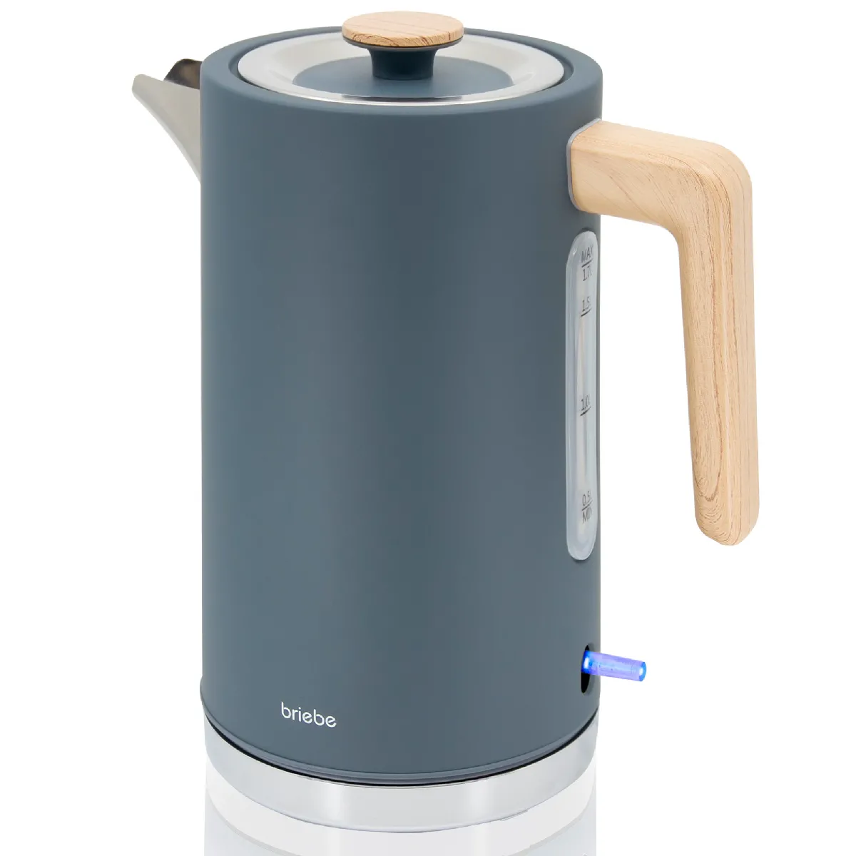 Bouilloire Électrique Briebe KT1165GRY 1,7L Inalámbrique Nordic - Image 3