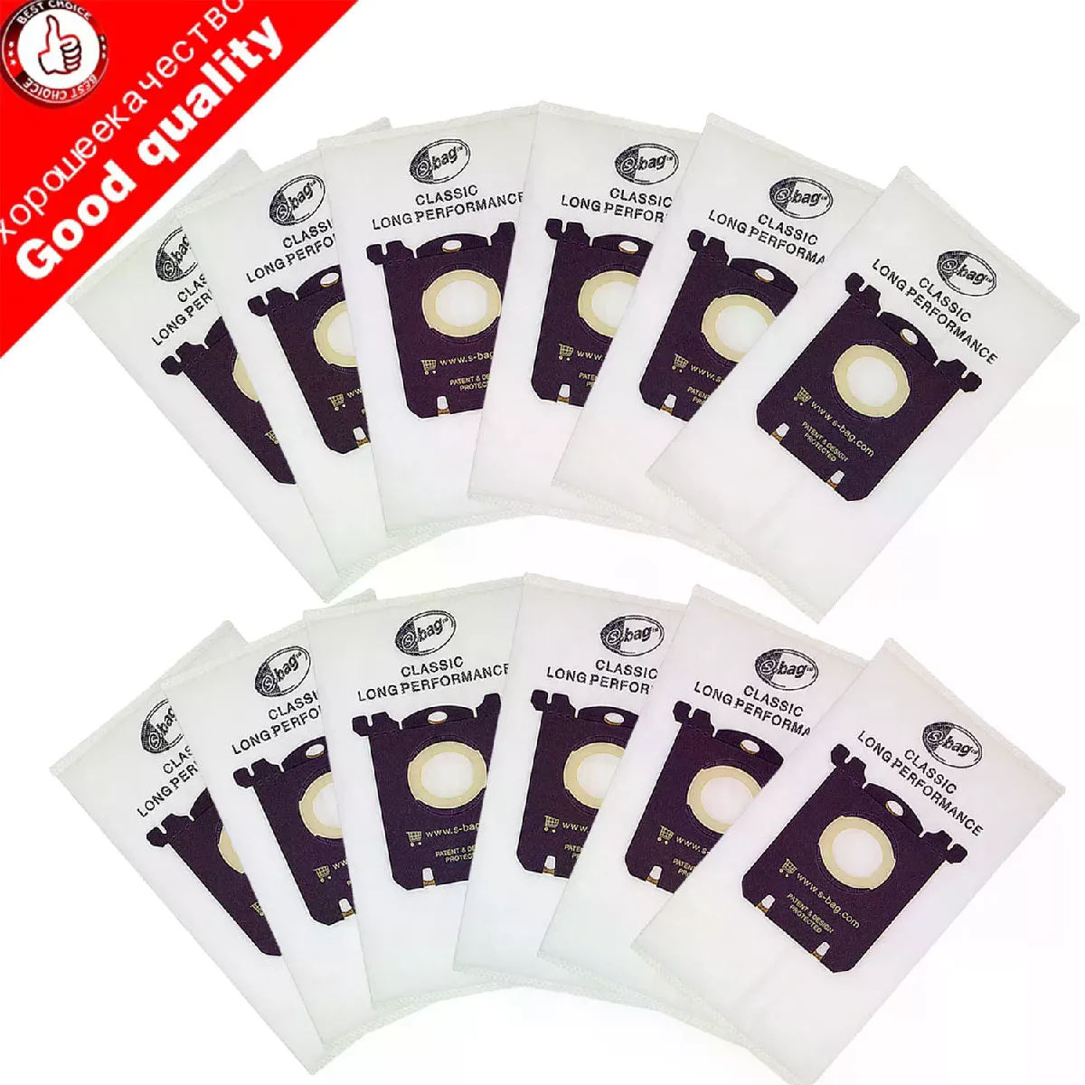 Générique Sacs Aspirateur S-Bag Pour Philips - Lot De 12