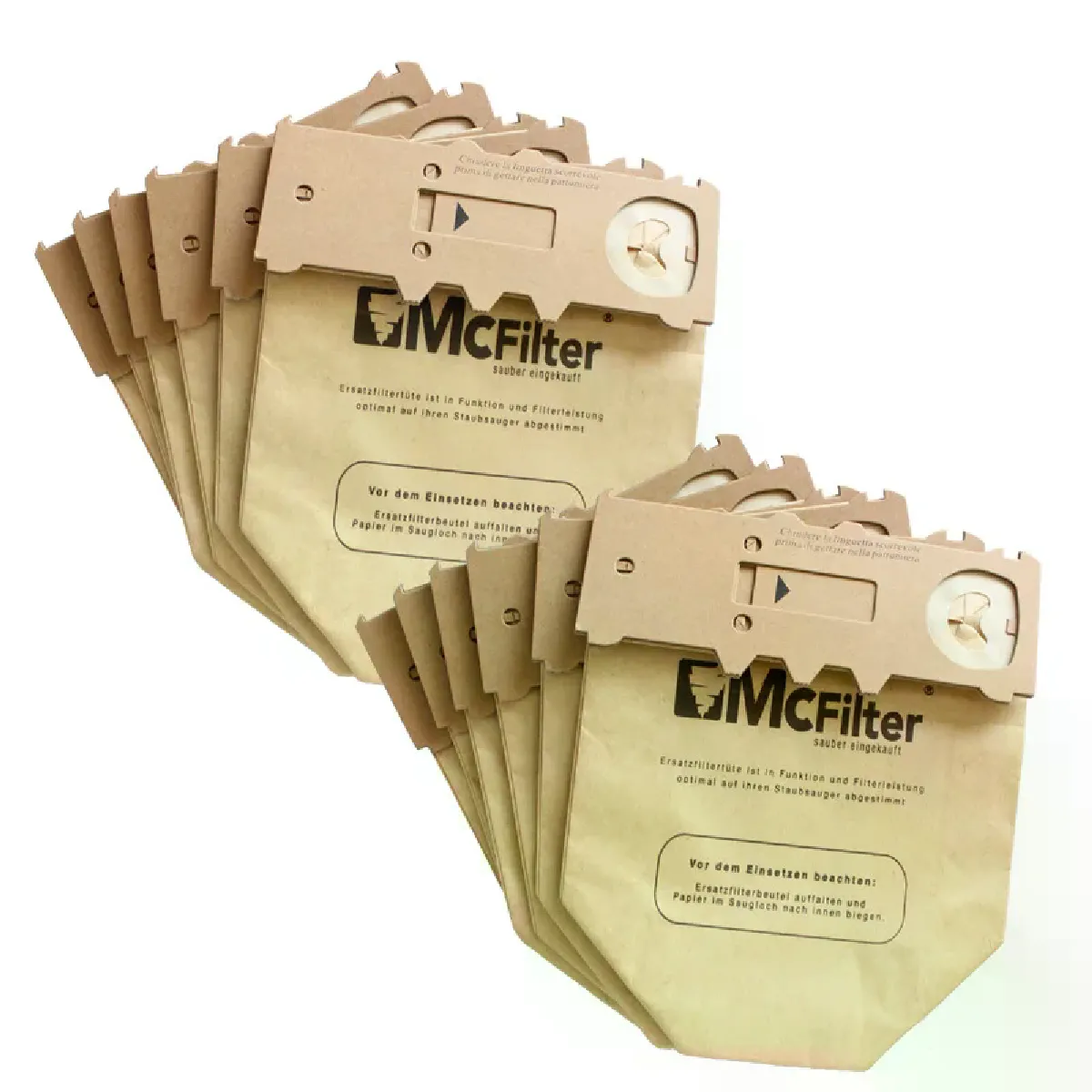 Lot De 10 Sacs + Filtres HEPA & Charbon Pour Aspirateur Vorwerk VK130 VK131 - Neuf