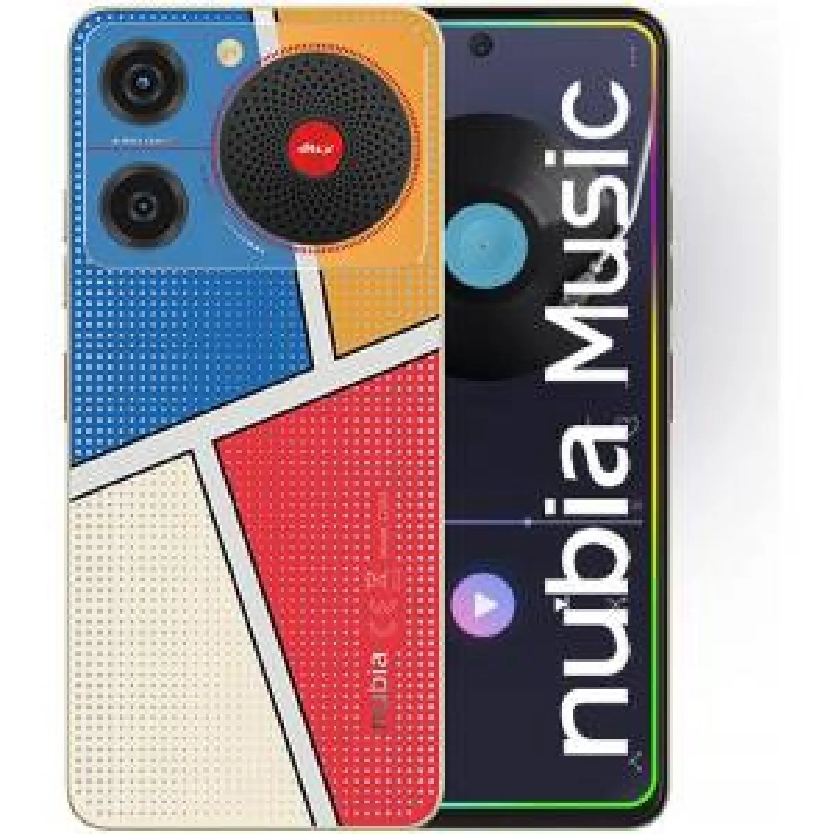 ZTE Nubia Music Pop Art 4/128 Go - Multicouleur - Smartphone