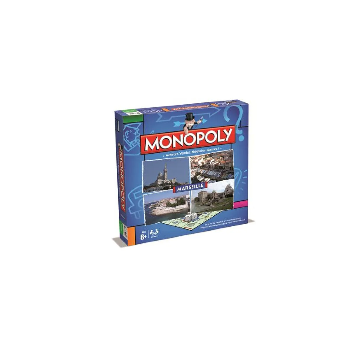 WINNING MOVES Jeu de soci&eacute;t&eacute;  Monopoly Marseille
