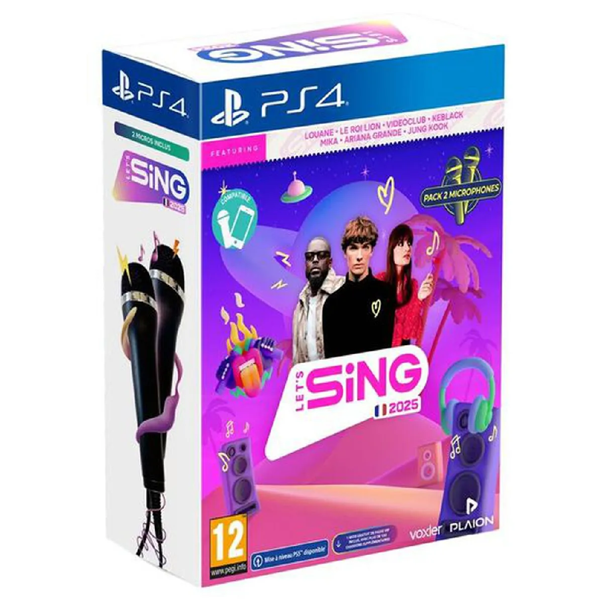 Plaion Jeu De Karaoké Let's Sing 2025 - 1 À 4 Joueurs
