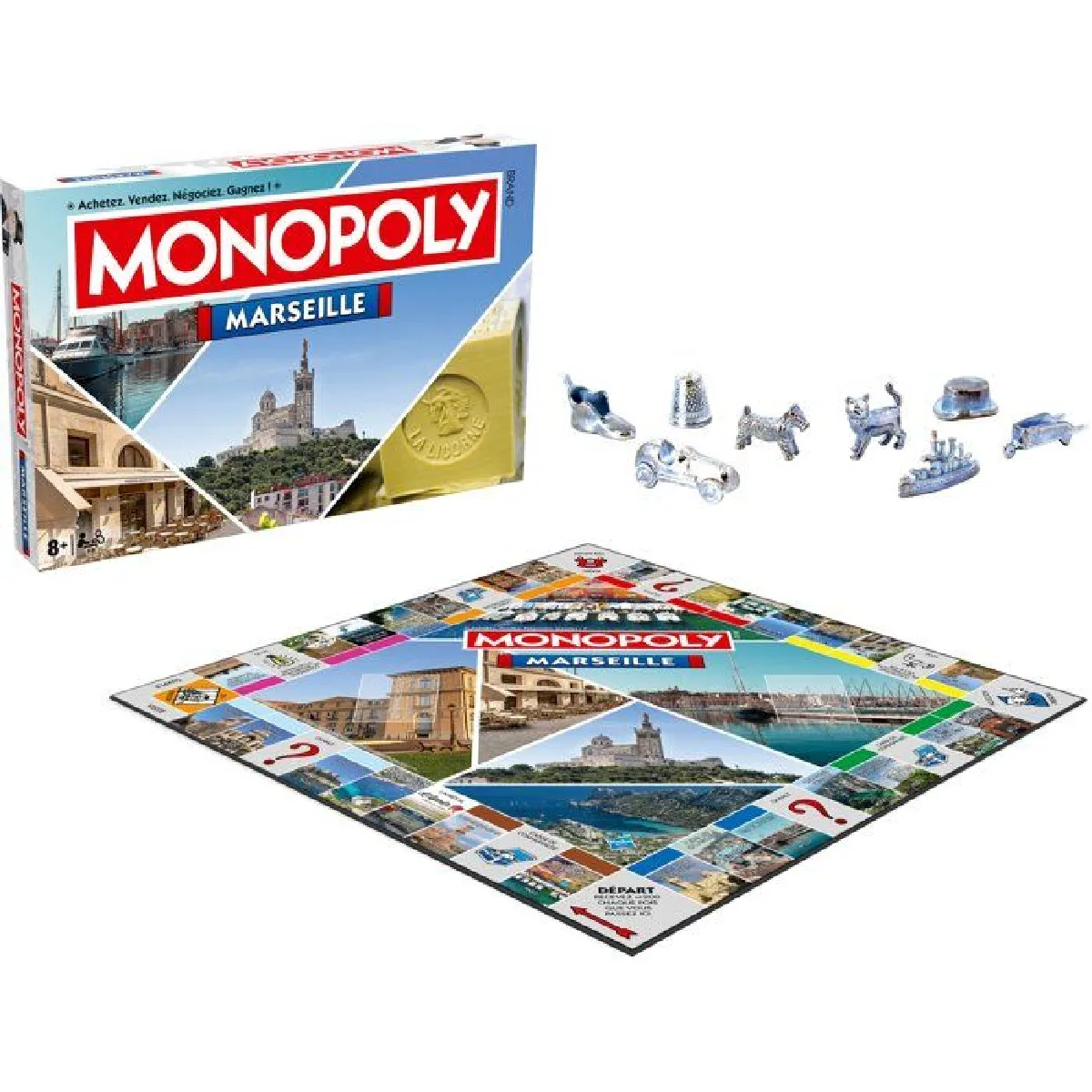 Jeu de société Winning Moves Monopoly Marseille - Image 2