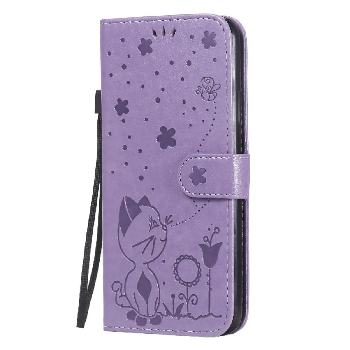 Générique Violet Étui À Fentes Pour Cartes Apple Iphone 8 Plus