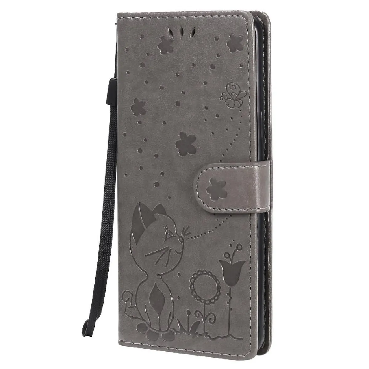 Générique Gris Étui Portefeuille Samsung Galaxy S9