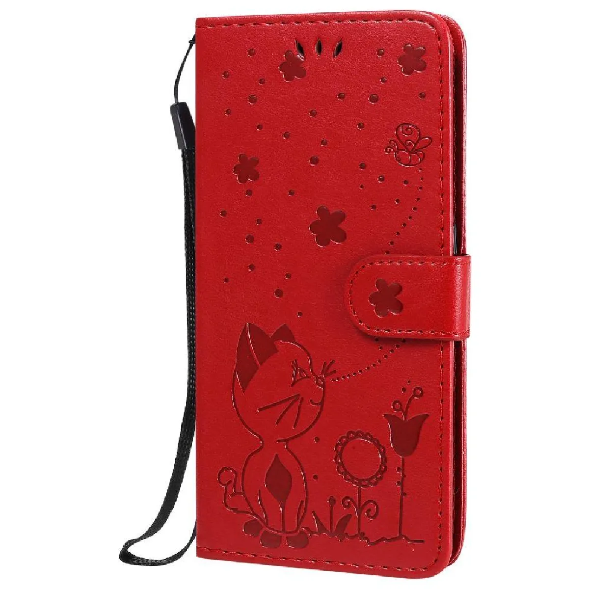Générique Rouge Étui Flip Samsung Galaxy A01