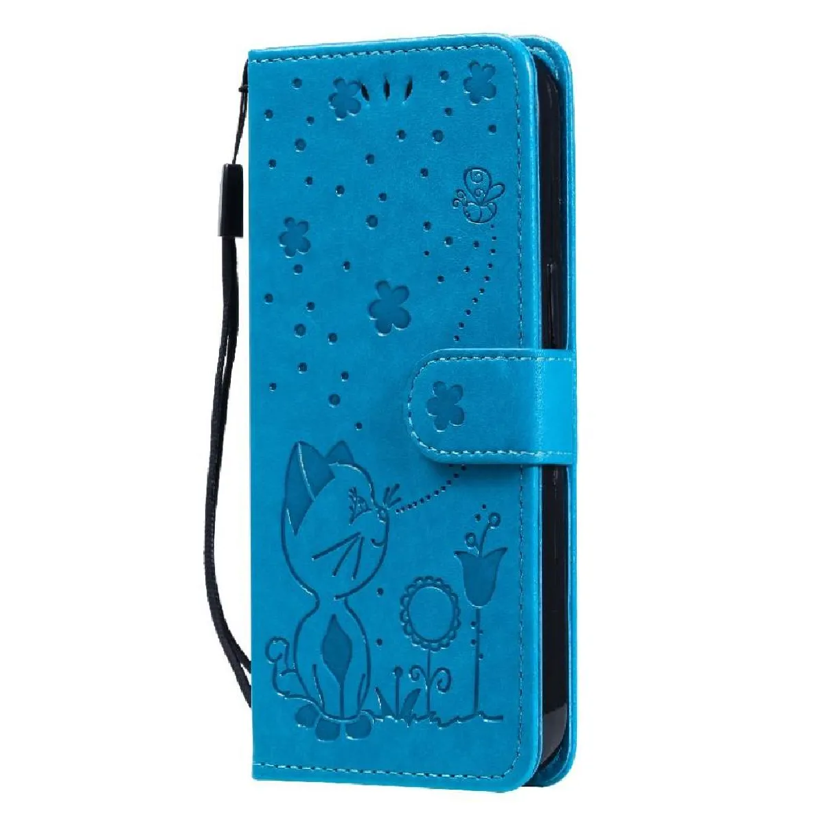 Générique Bleu Étui Flip Apple Iphone 13 Pro
