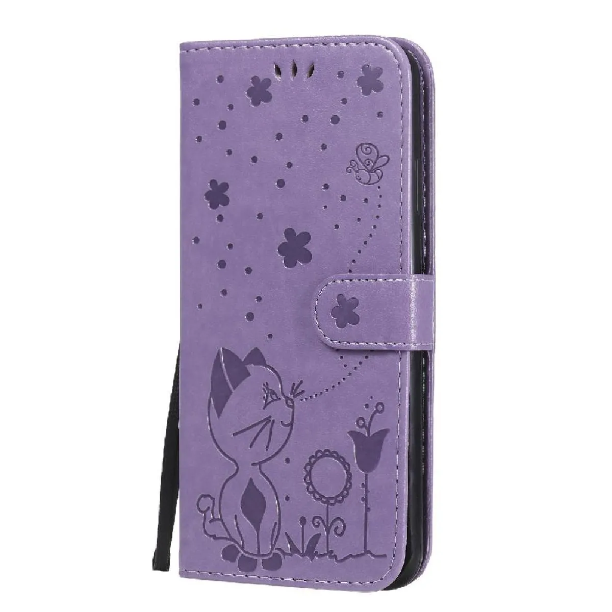 Générique Violet Étui Portefeuille Apple Iphone Xs Max