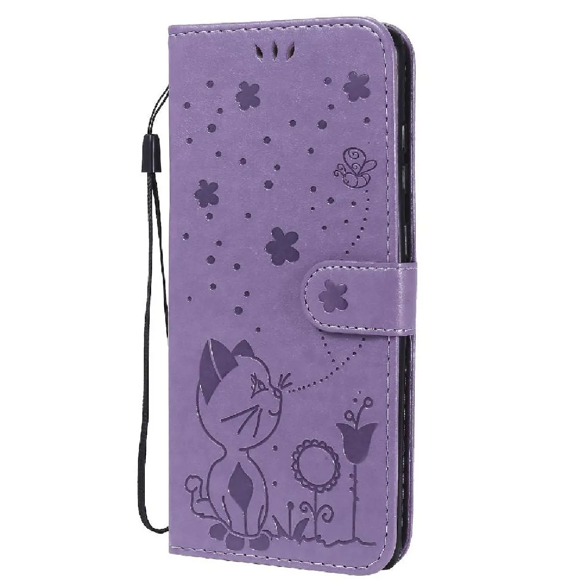 Générique Violet Étui Flip Samsung Galaxy A81