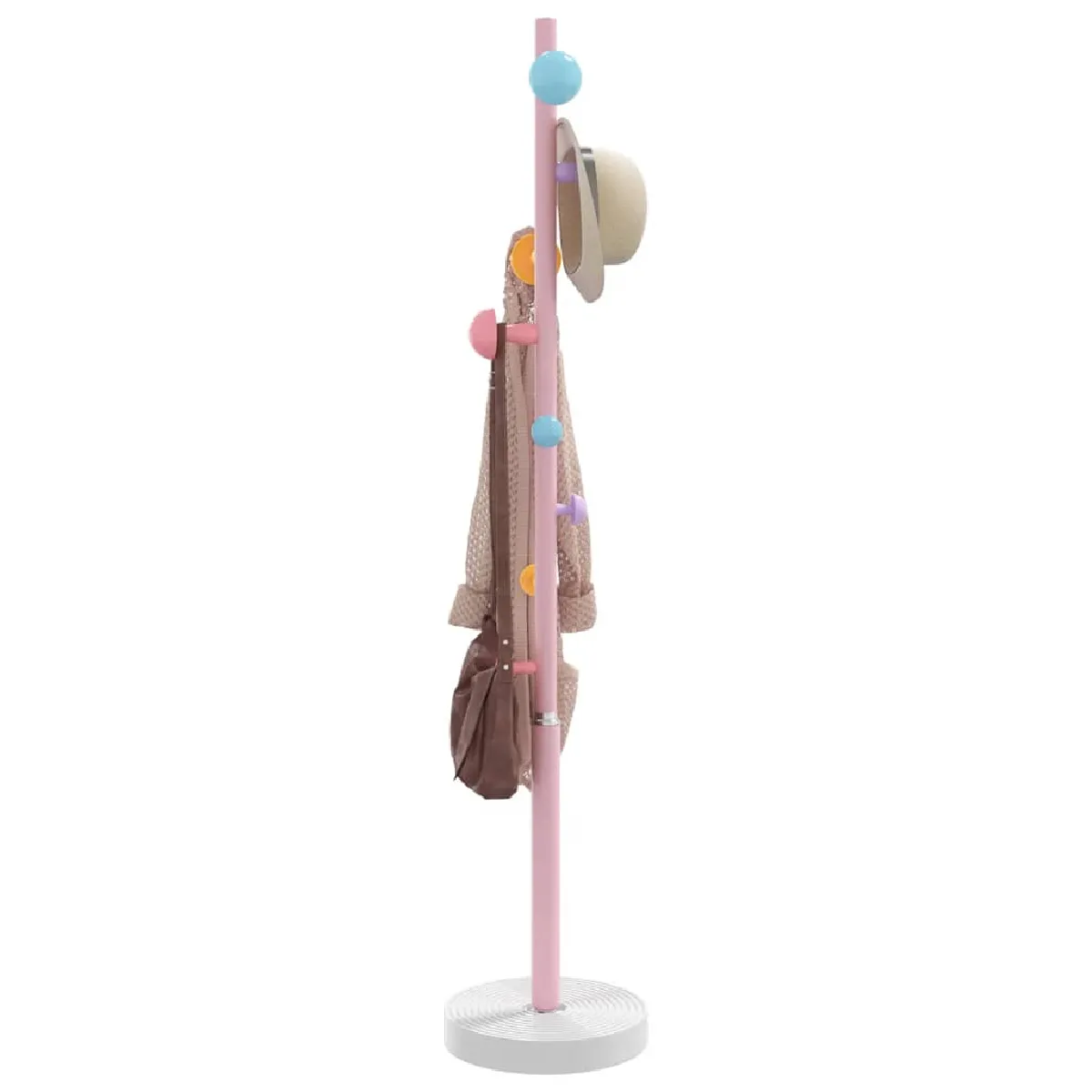 vidaXL Porte manteau 172 cm fer enduit de
