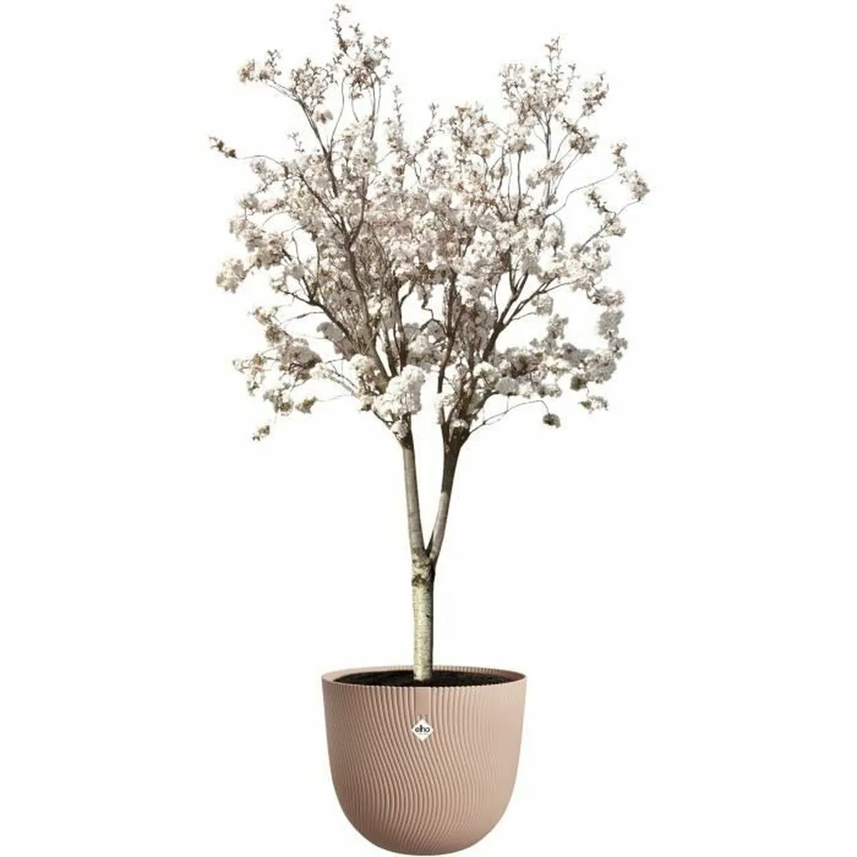 Elho Marron Pot De Fleurs Rond Sereh 47 - Ø47 Cm - Couleur