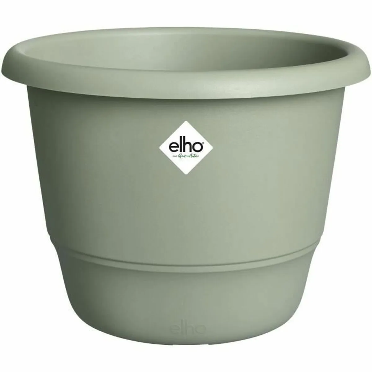 Non Communiqué Vert Pot De Fleurs Elho Amiga Rond 25 5 L Finition Mate - Image 3