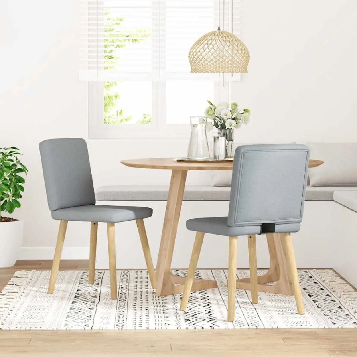 vidaXL Chaises à manger - vue 2