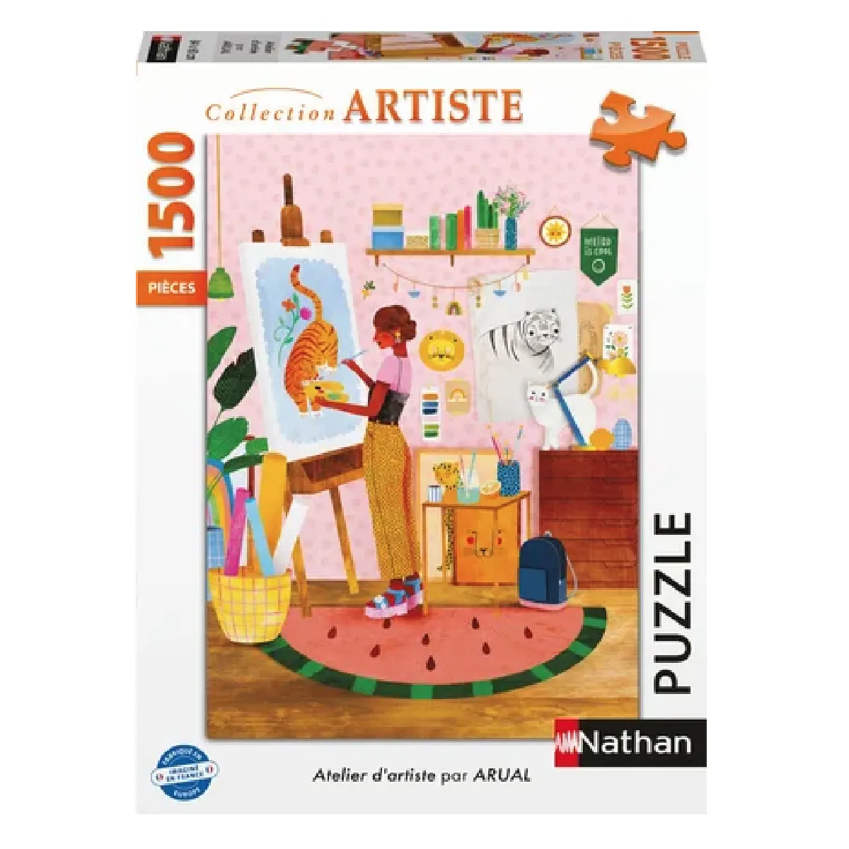 Nathan Puzzle adulte Atelier d’artistes