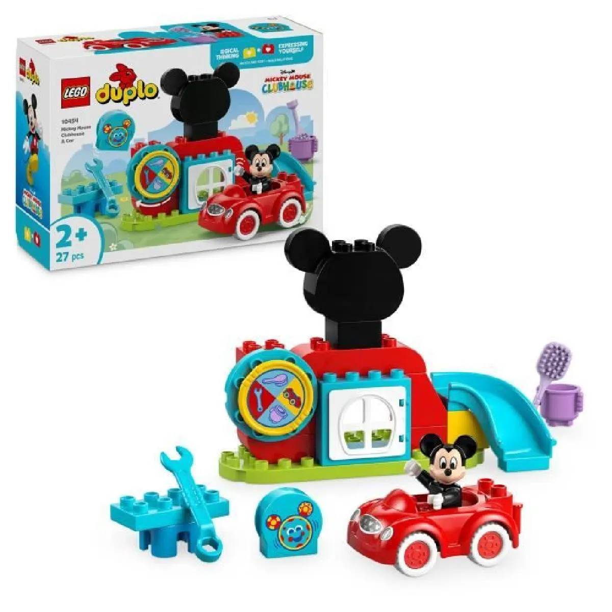 LEGO DUPLO La Maison et la Voiture de Mickey 10454 - vue 6