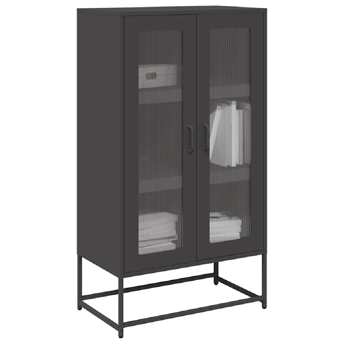 Vidaxl Noir Buffet Haut