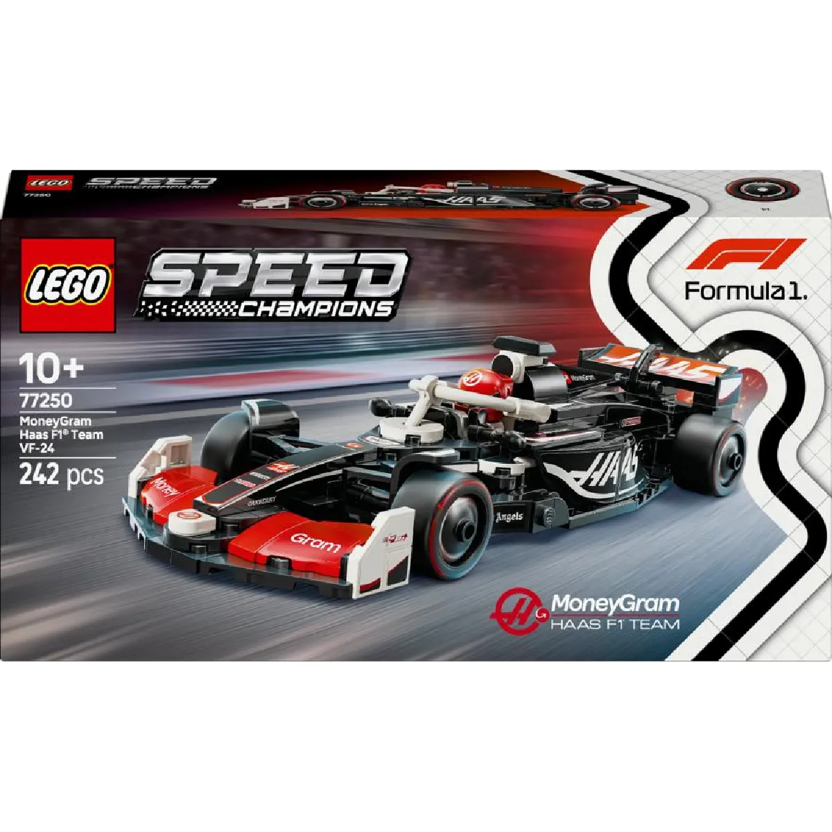 77250 Voiture F1® MoneyGram Haas Team VF-24 LEGO® Speed Champions