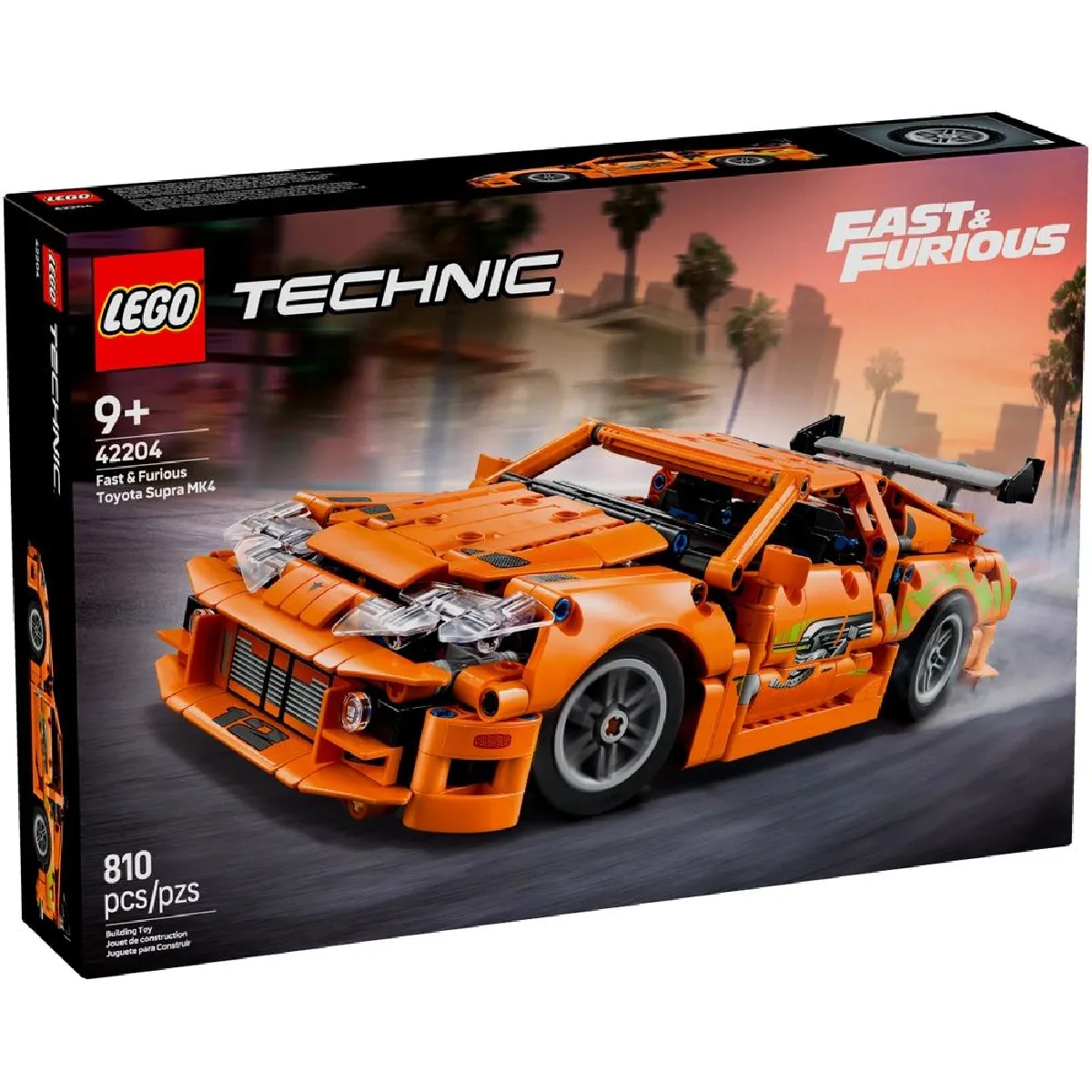 Lego Fast And Furious Toyota Supra Mk4 42204 Lego La Boite