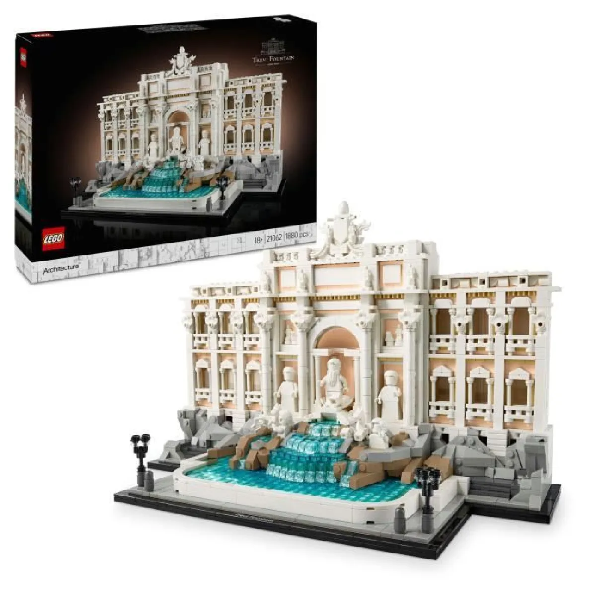 LEGO Architecture 21062 La fontaine de Trevi - Souvenir de Rome