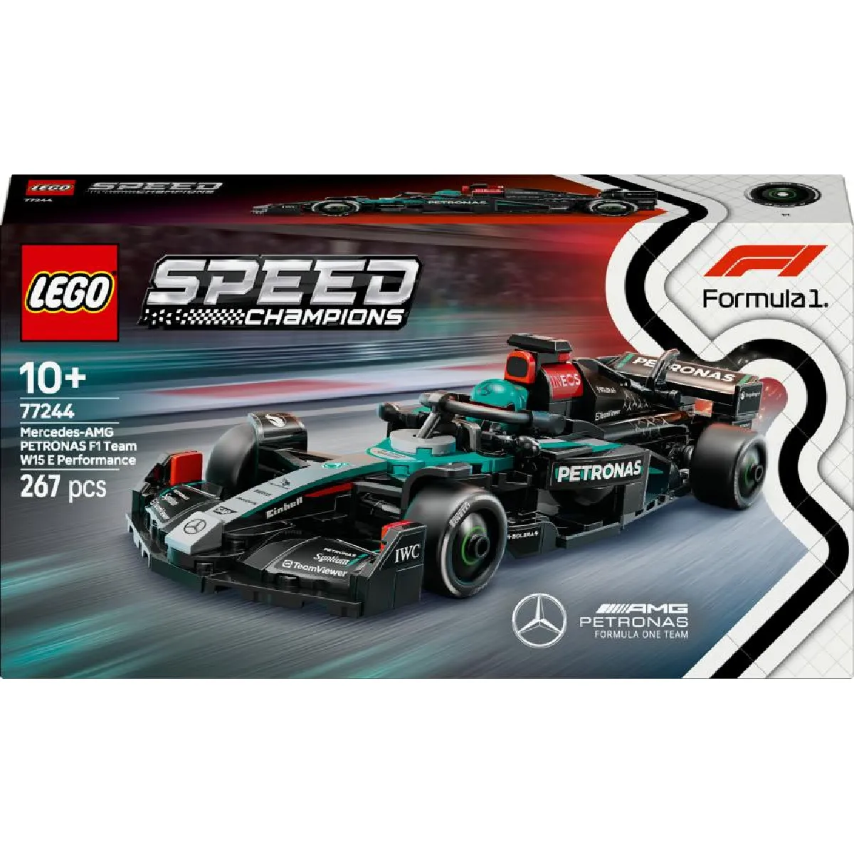 77244 Voiture F1® Mercedes-AMG W15 LEGO® Speed Champions