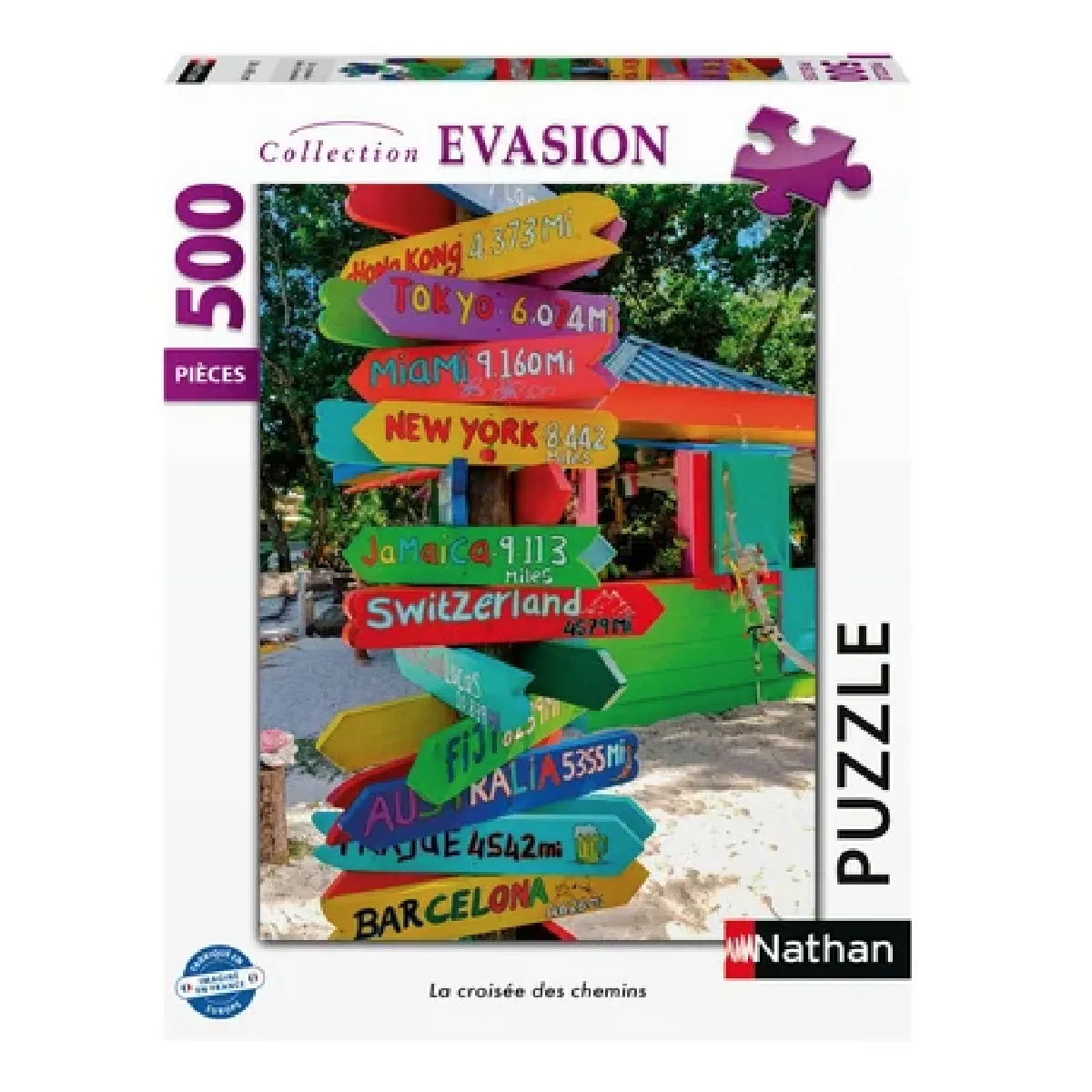Nathan Puzzle 500 p - La Croisée des Chemins
