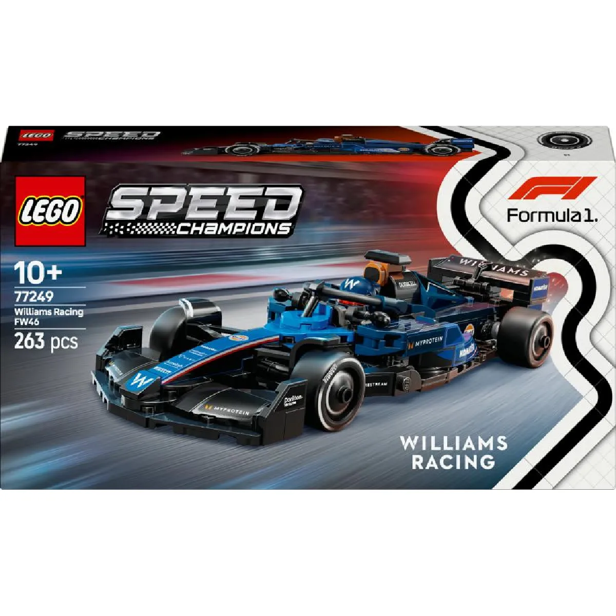 77249 Voiture F1® Williams Racing FW46 LEGO® Speed Champions