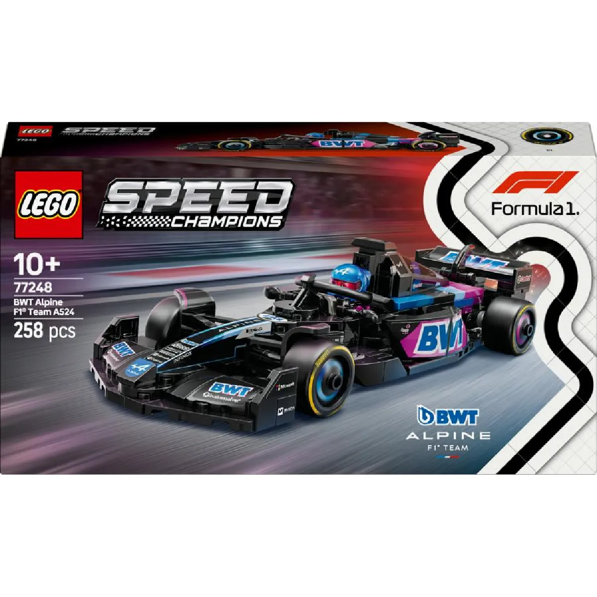 77248 Voiture F1® BWT Alpine Team A524 LEGO® Speed Champions