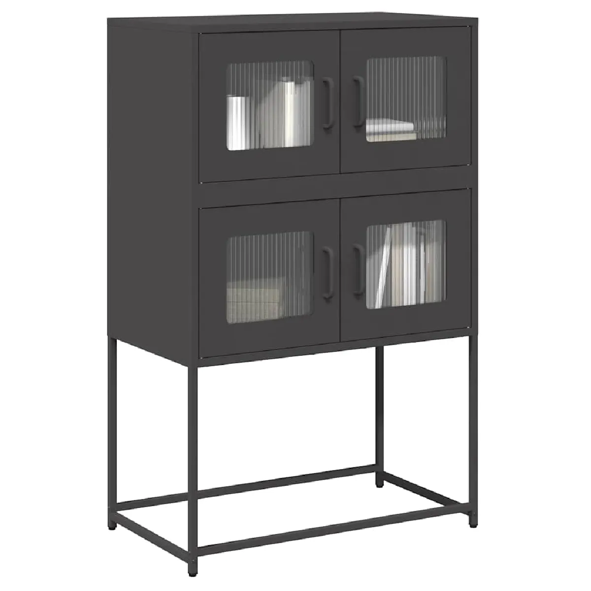 Vidaxl Noir Buffet Haut