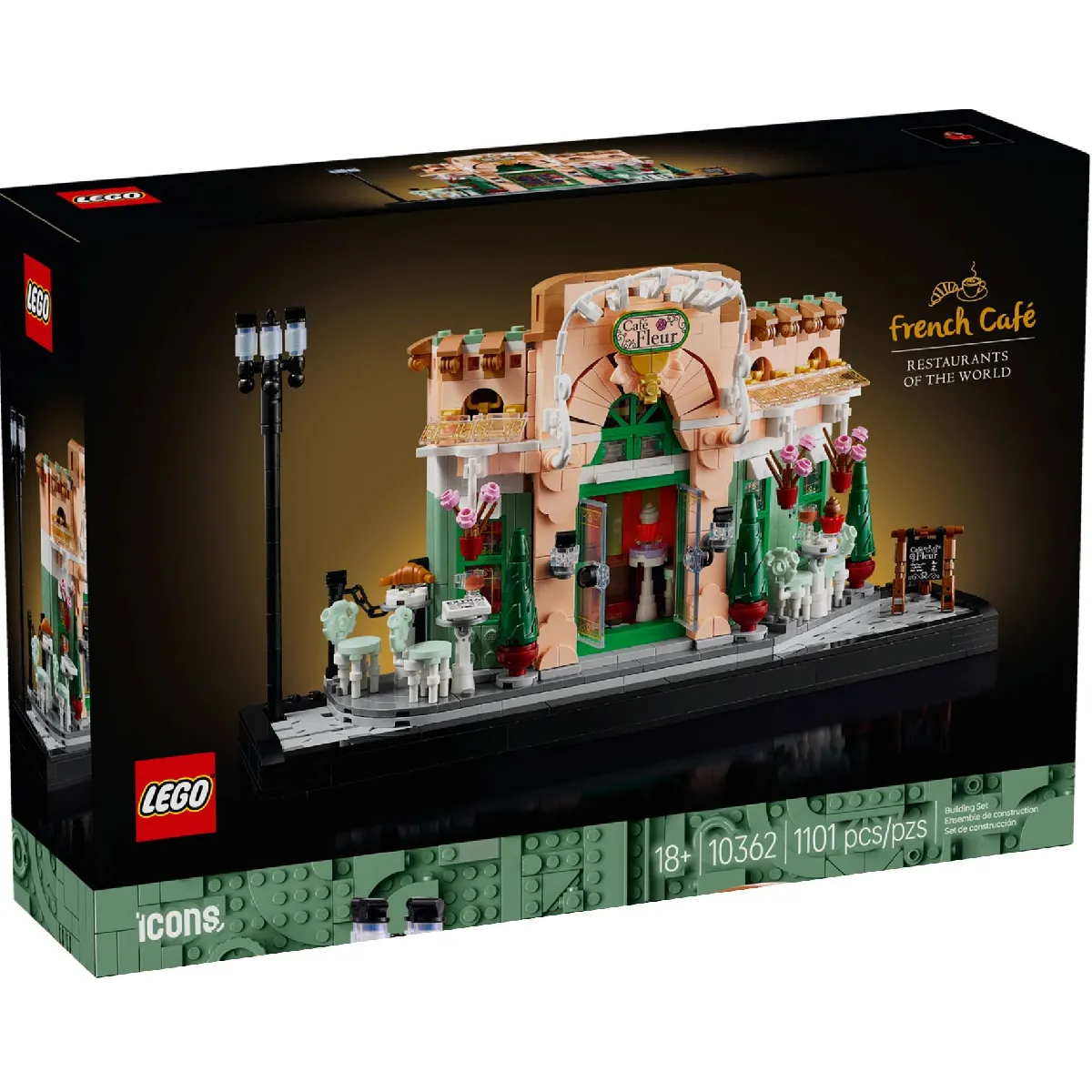 Lego Le Café Français 10362 Lego La Boite - vue 3