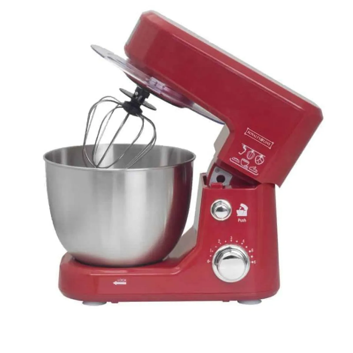 Royalty Line Rouge Robot Multifonction 1000W Rlpkm7004722s-Red - Neuf - Image 2