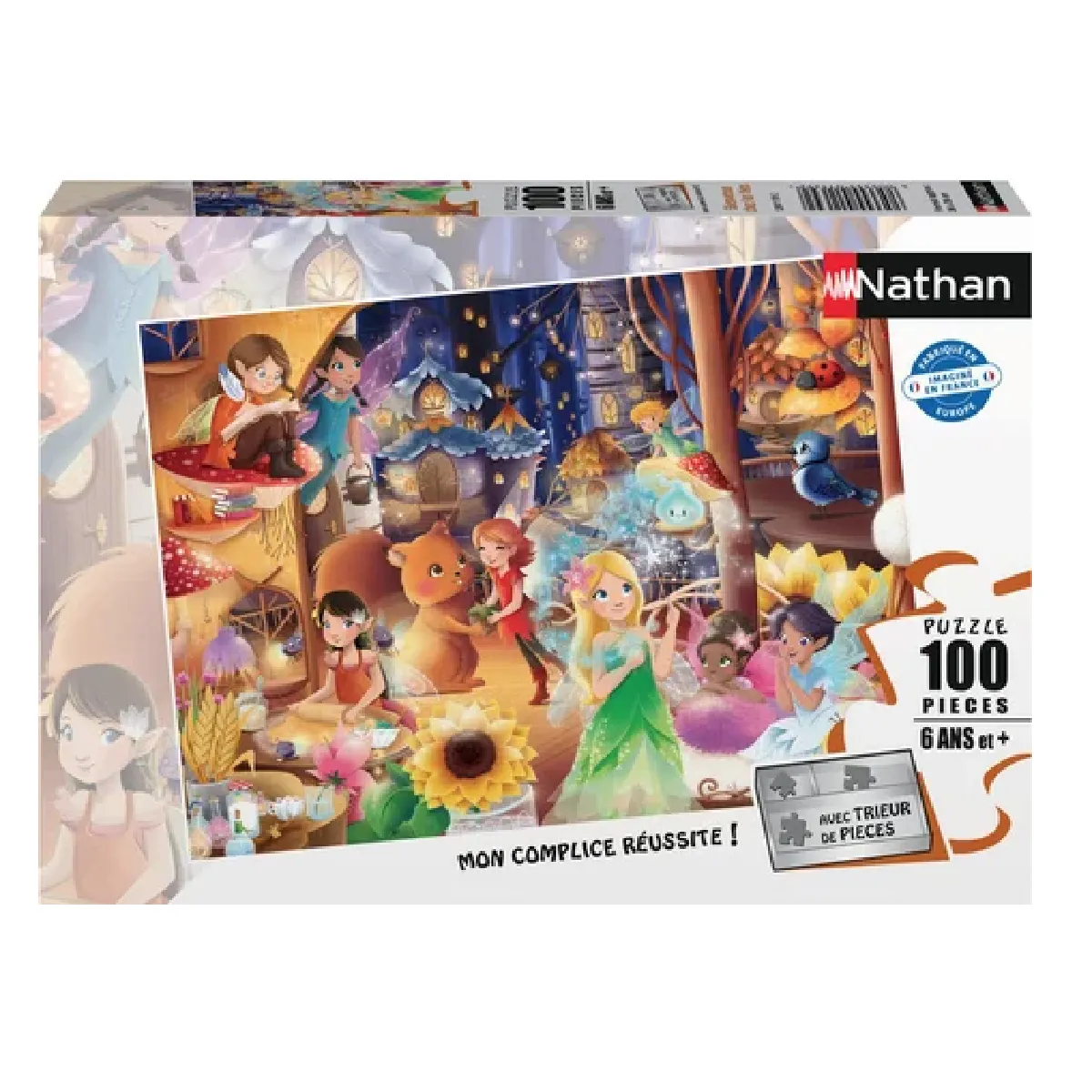 Puzzle 100 pièces : les fées Ravensburger Nathan - vue 6