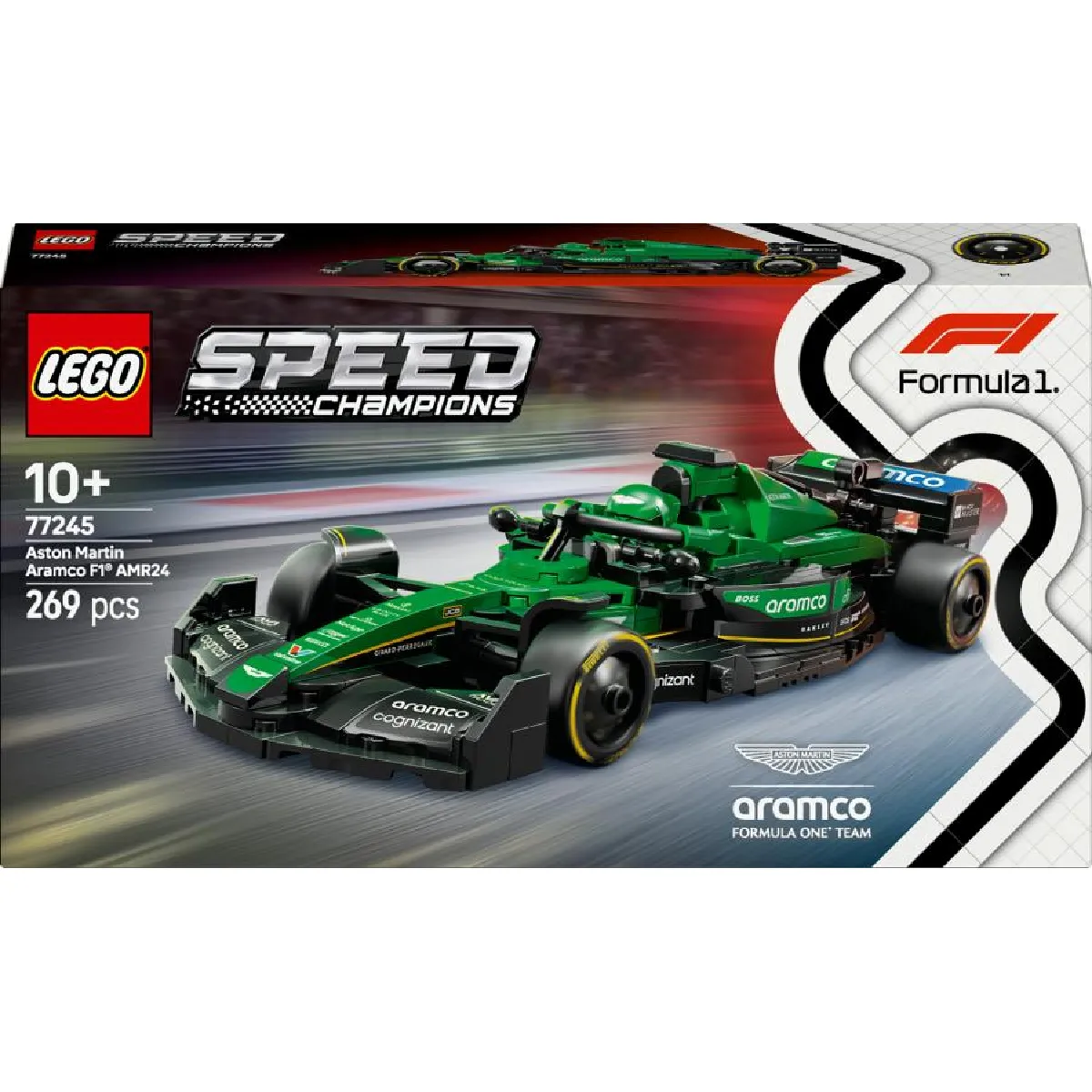 77245 Voiture F1® Aston Martin Aramco AMR24 LEGO® Speed Champions