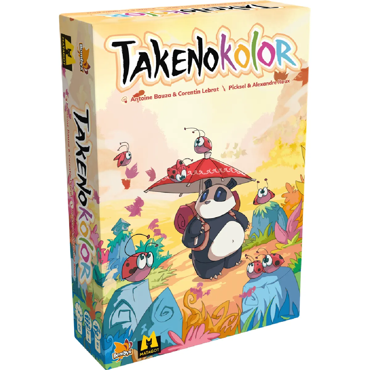 Jeu de Société Asmodee TAKENOKOLOR BOMTAK05FR – Coloriage Stratégique, 2 à 4 Joueurs - vue 2