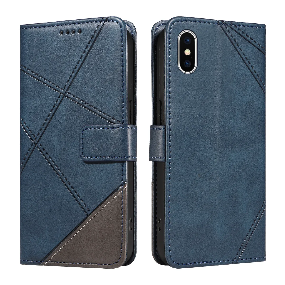Générique Étui Portefeuille Avec Support Intégré Pour Iphone X / Xs
