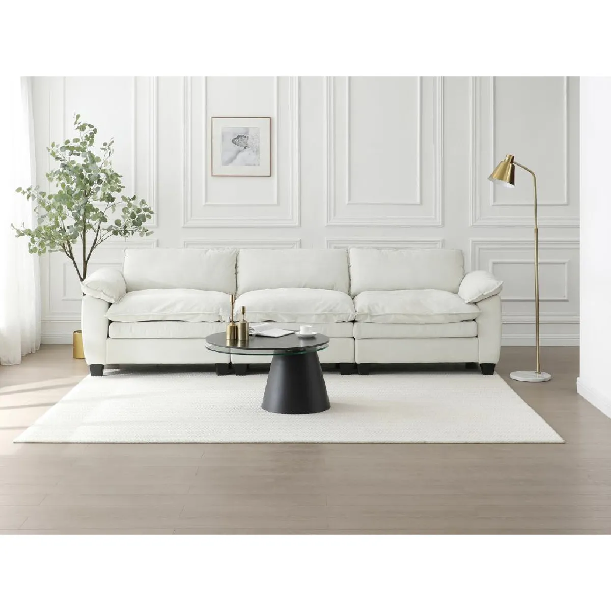 Comparer les prix de Vente-Unique NACESIA de Maison Céphy - Noir