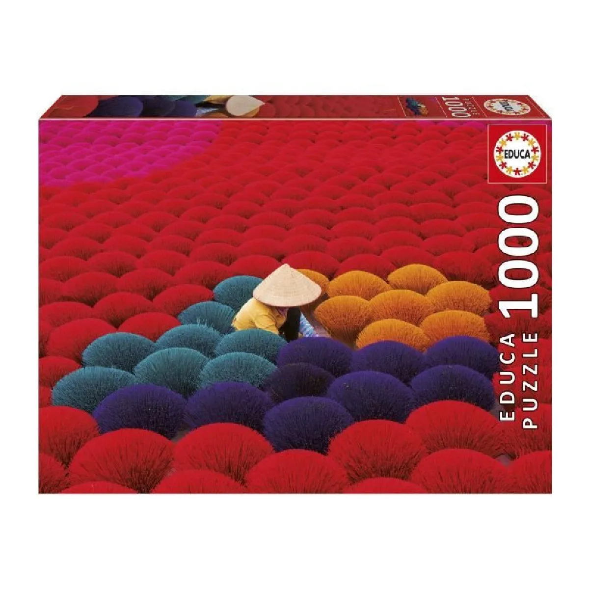 Educa puzzle adulte Village d’encens - 1000 pièces