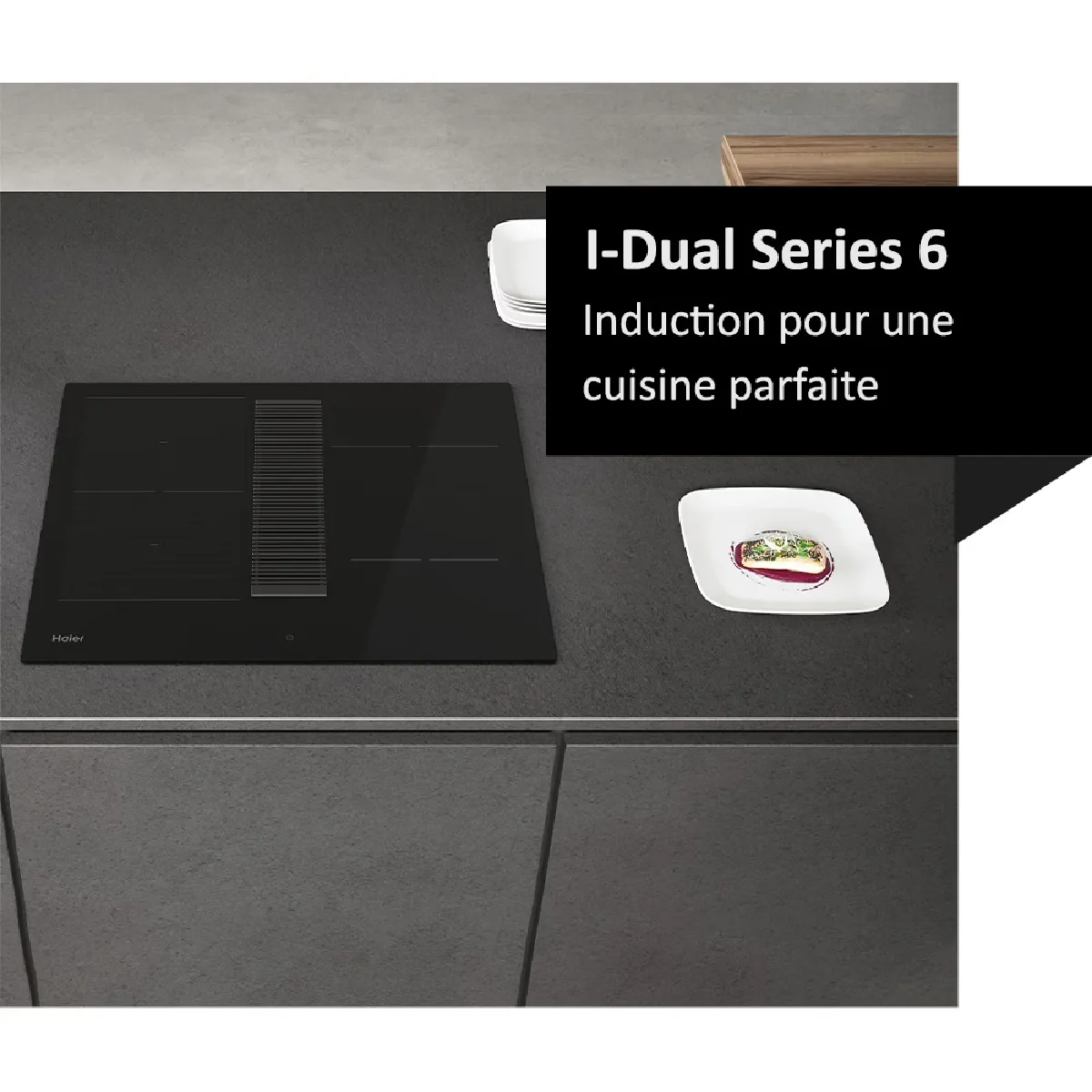 Haier I Dual Series 6 Plaque induction avec hotte intégrée