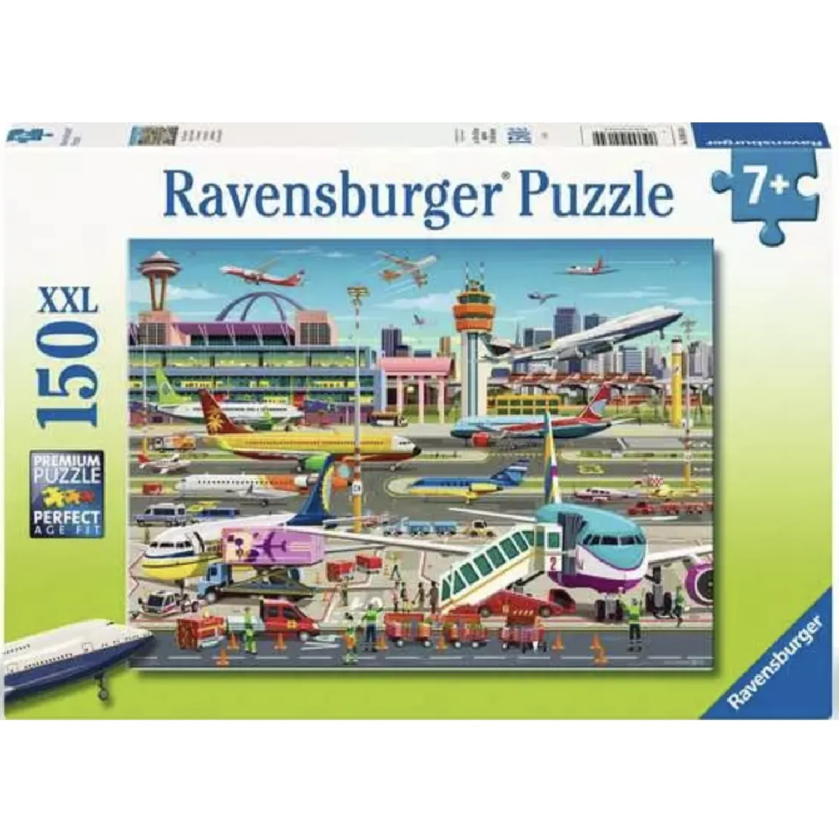 Puzzle 150 pièces : À 'aéroport Ravensburger France