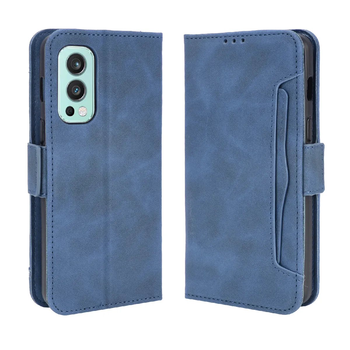 Générique Étui Portefeuille À Fermeture Magnétique Avec Compartiment Carte Pour Oneplus Nord 2 5G