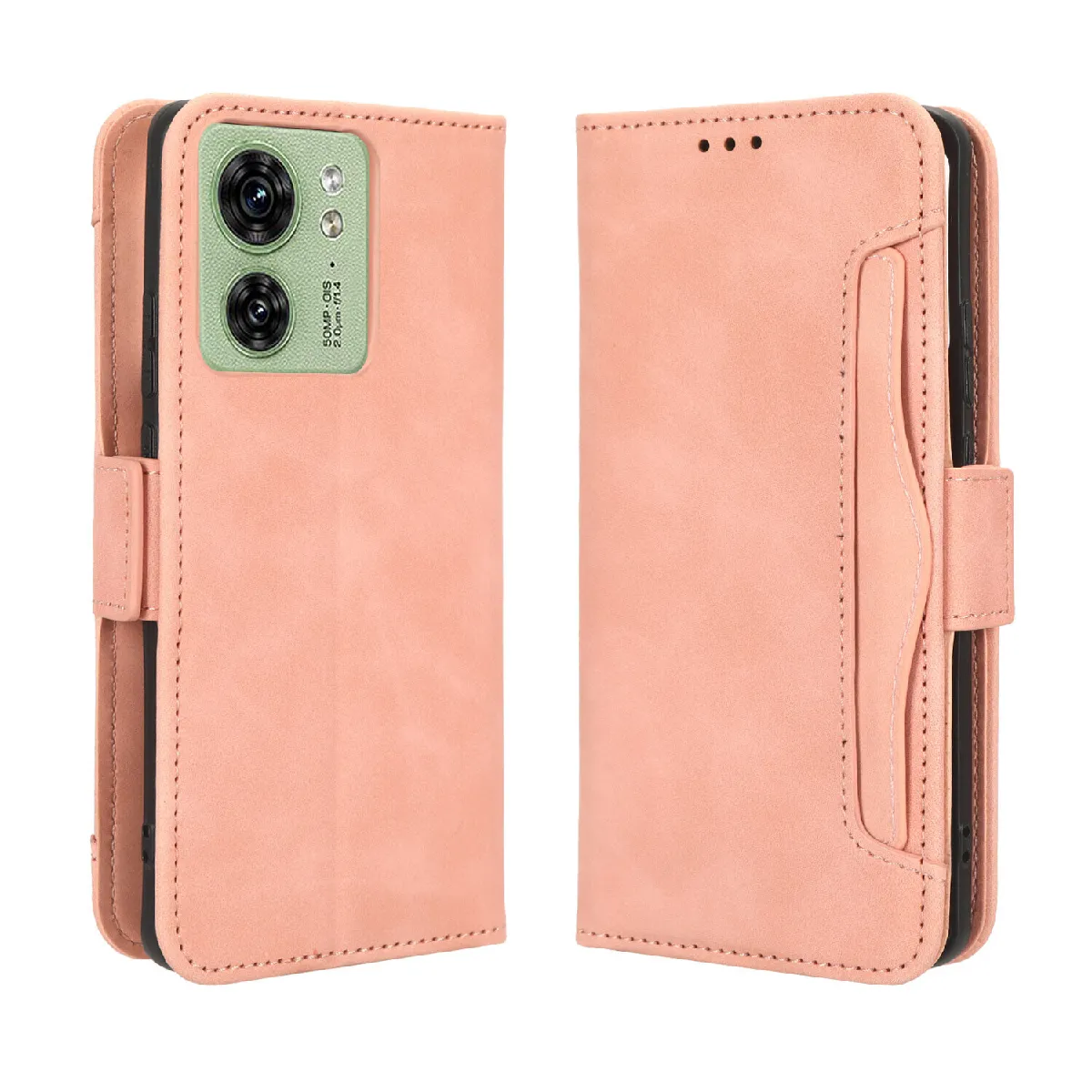 Générique Étui Portefeuille En Similicuir À Fermeture Magnétique Motorola Edge 40