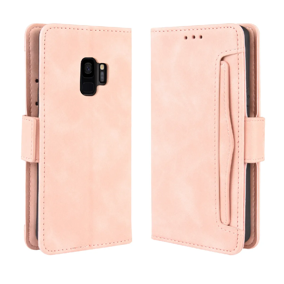 Générique Rose Étui Porte-Cartes Samsung Galaxy S9