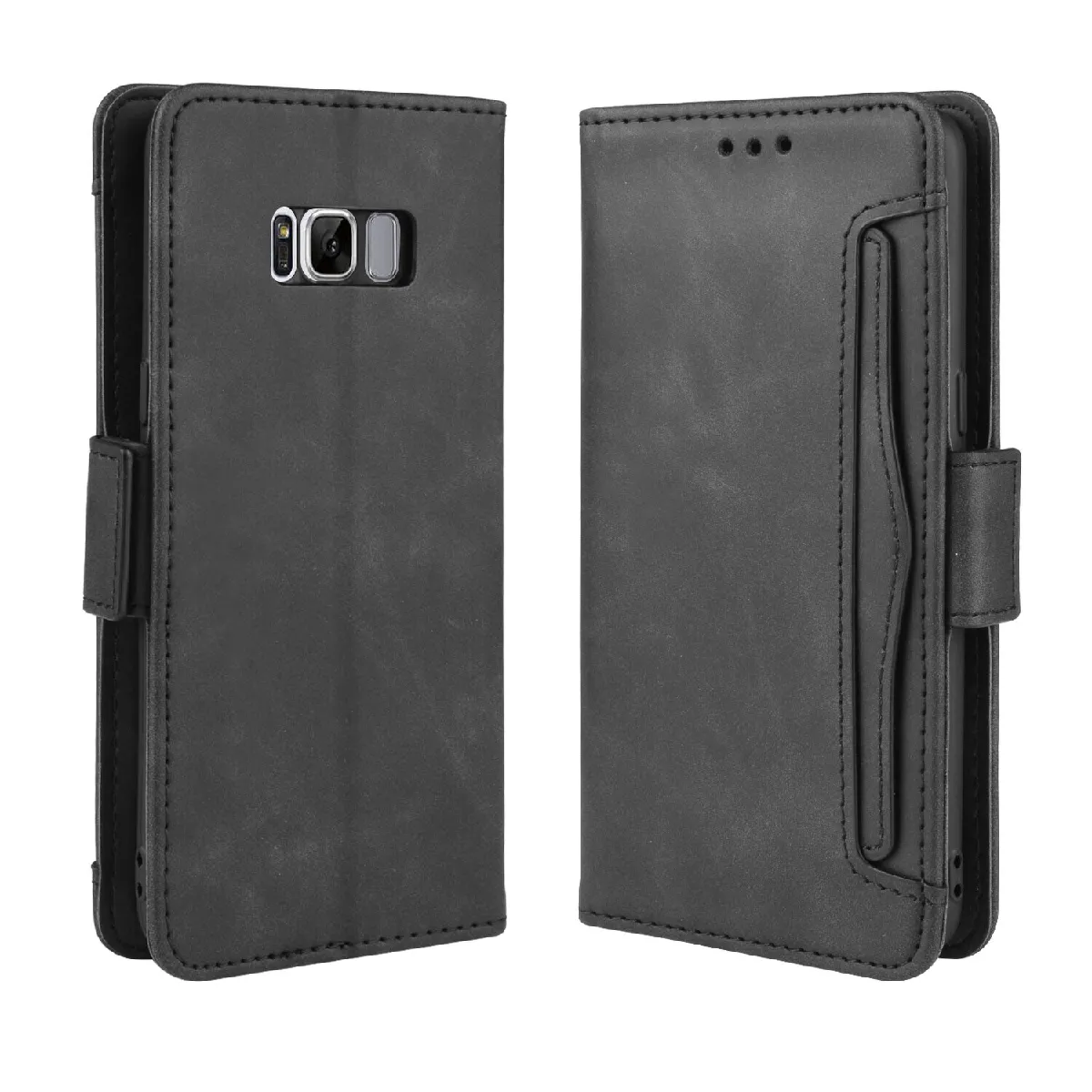 Générique Étui Porte-Cartes Samsung Galaxy S8 Plus