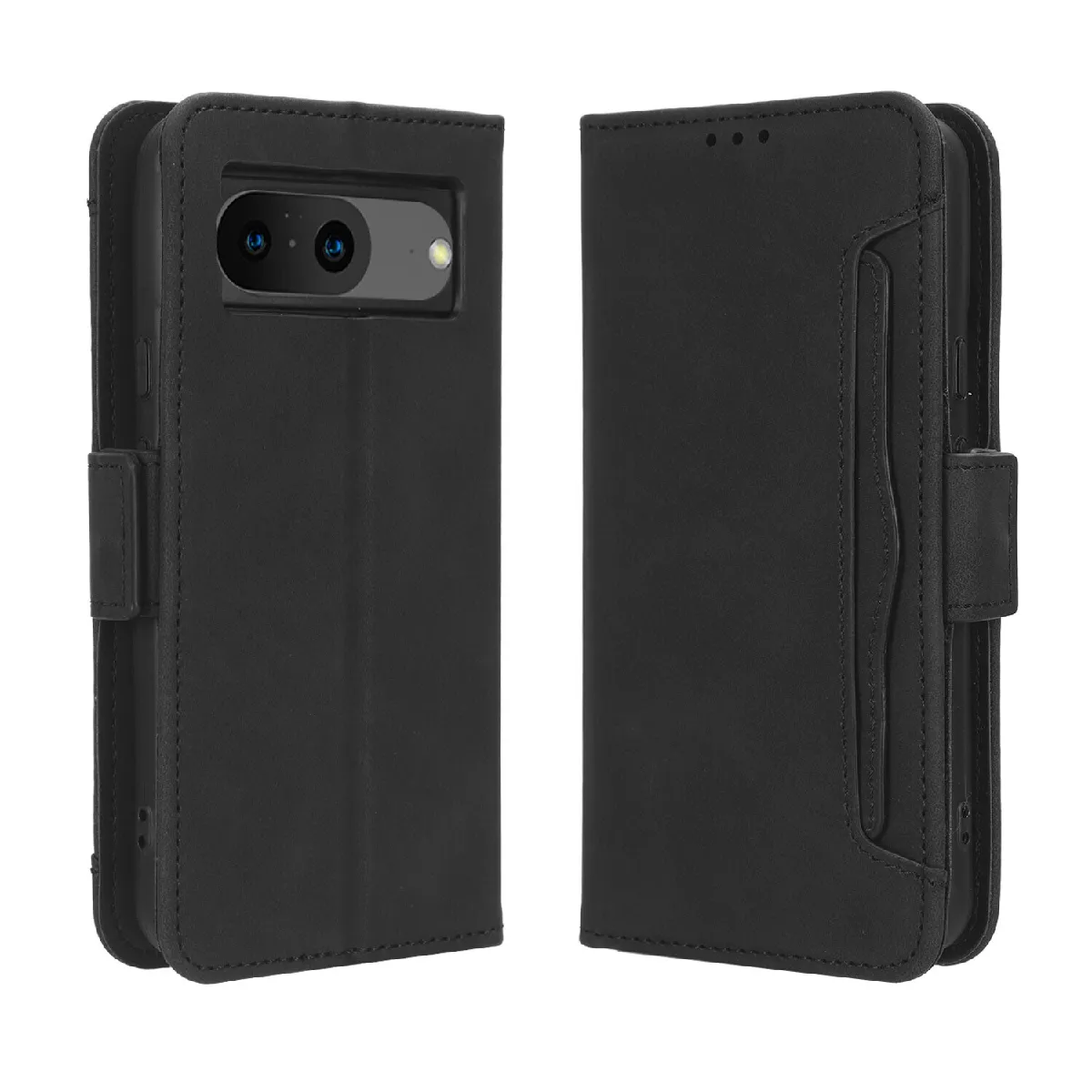 Générique Noir Étui Portefeuille Google Pixel 8 5G