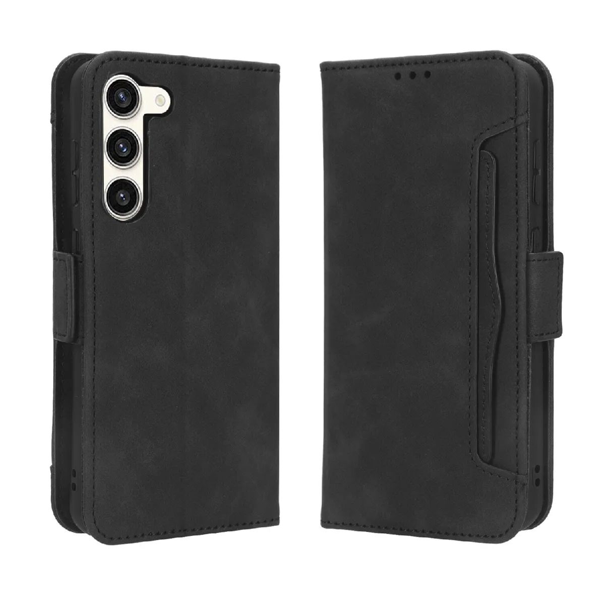 Générique Étui Portefeuille Magnétique Avec Porte-Cartes Samsung Galaxy S23 Plus 5G