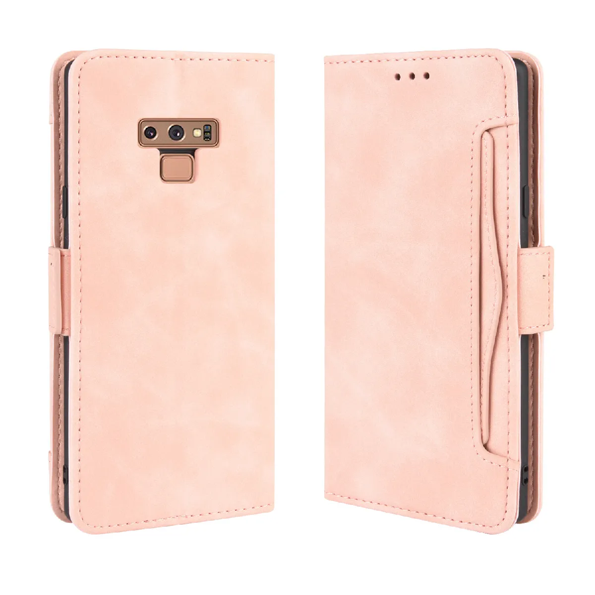 Générique Rose Étui Portefeuille Samsung Galaxy Note 9