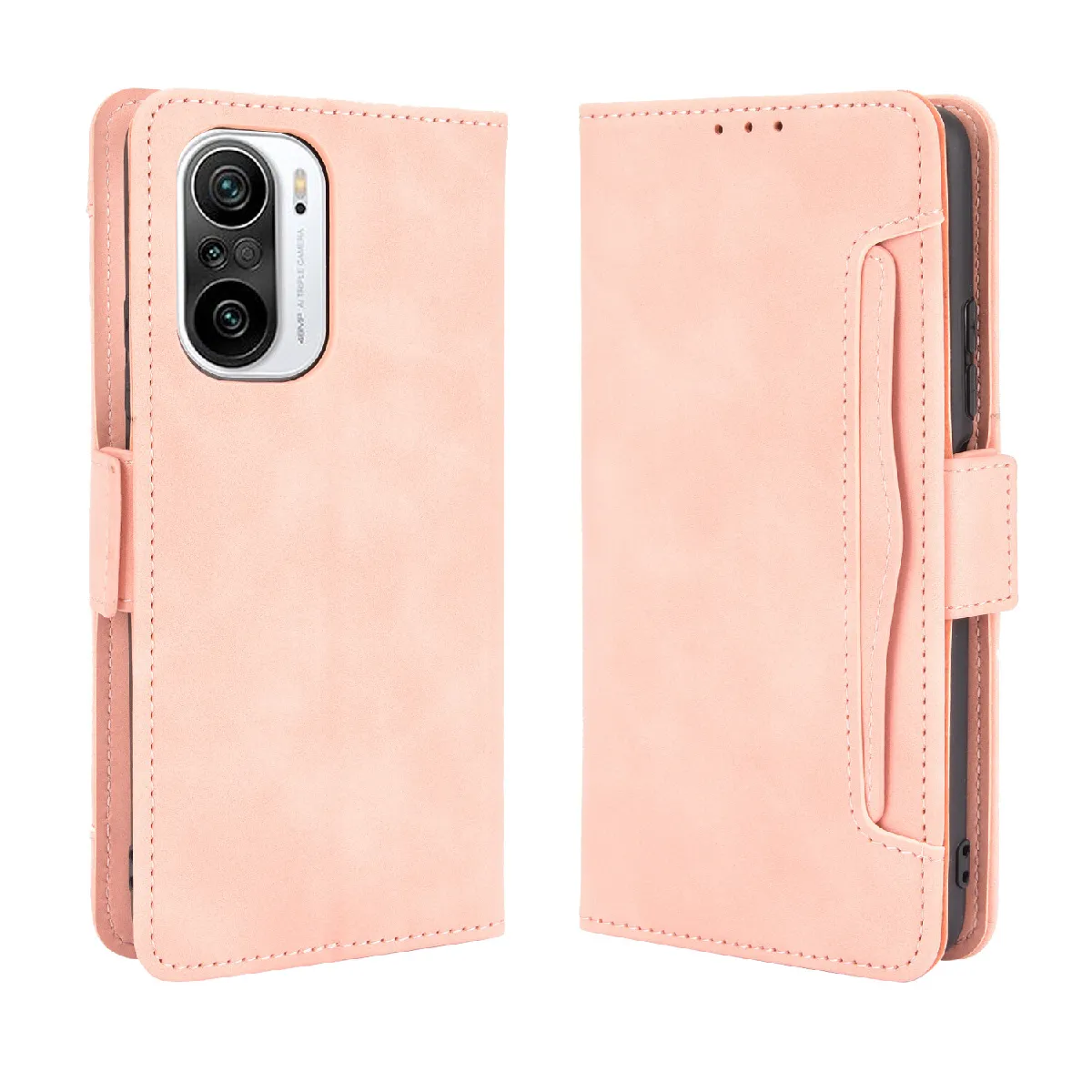 Générique Rose Étui Portefeuille Xiaomi Poco F3