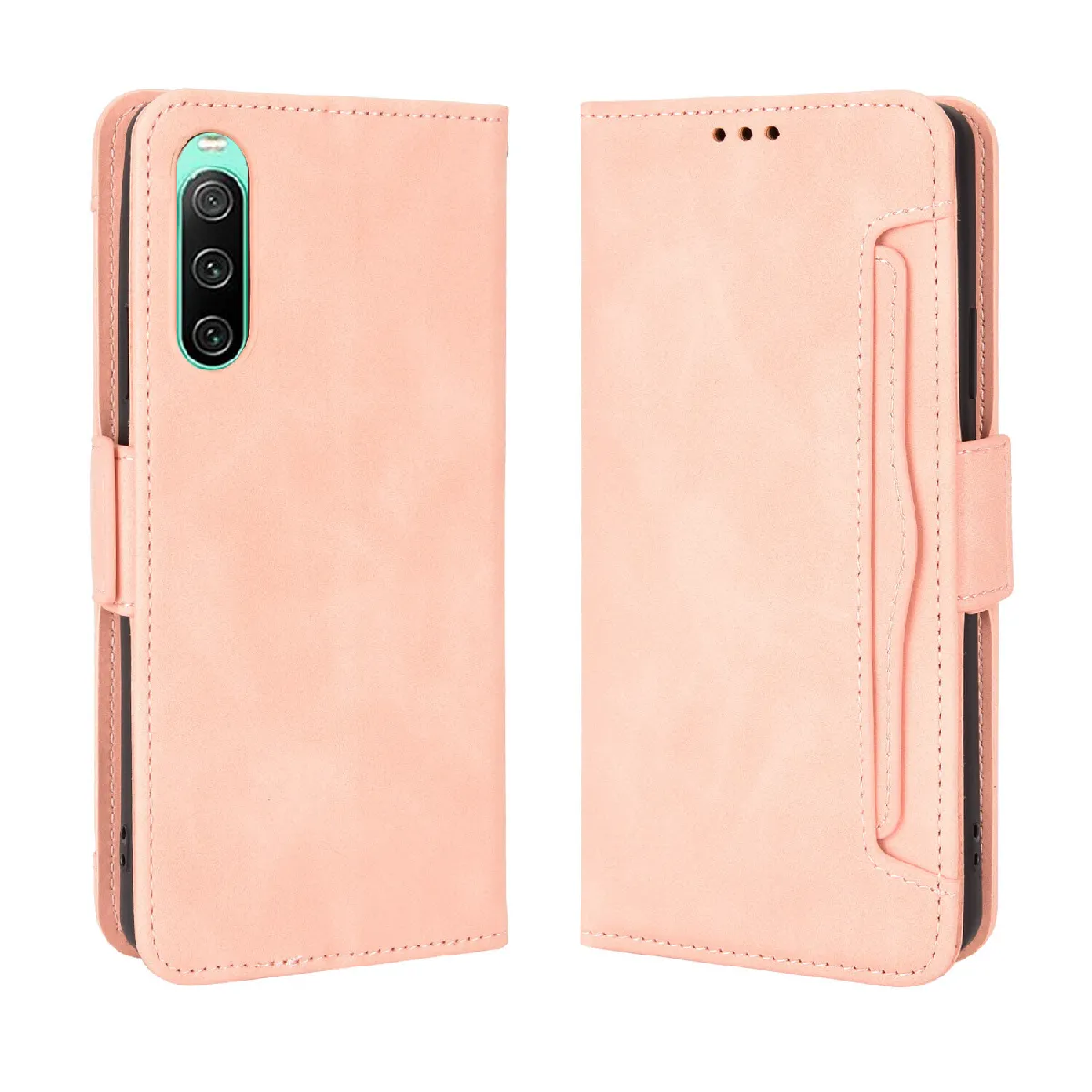 Générique Coque Portefeuille Pour Sony Xperia 10 V